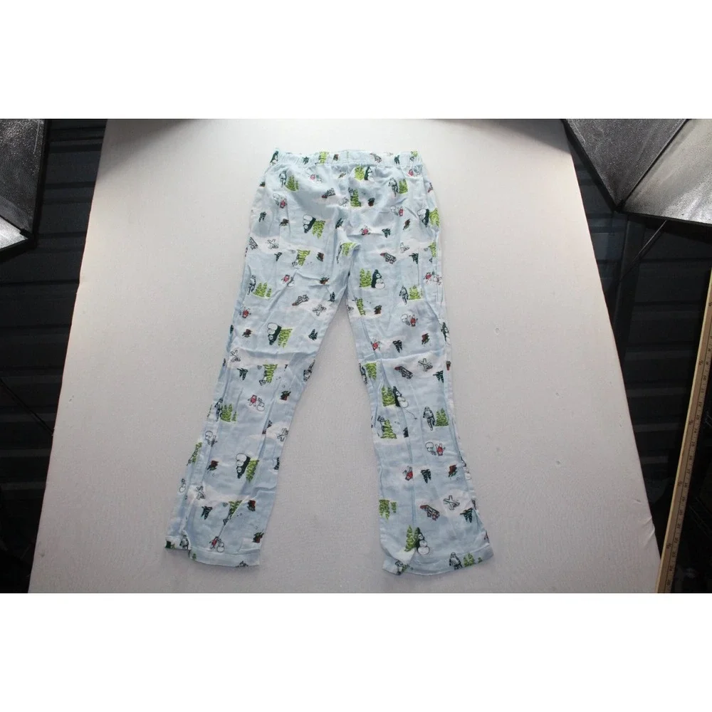 Old Navy Star Wars Pajama Pants Mens Size Small Light Blue Holiday Winter Print
